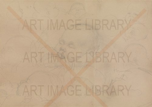 Image no. 3486: Studies of Sleeping Child:... (Henry Moore), code=S, ord=0, date=1922
